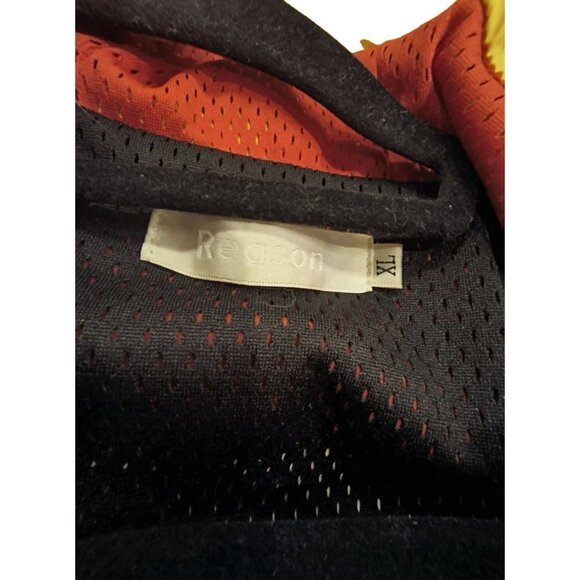 Vintage Y2K Reason Overhead Windbreaker Jacket With Sleeve Print   Men's Size XL - Picture 8 of 9